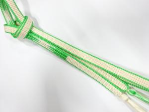 未使用品　正絹　手組帯締め